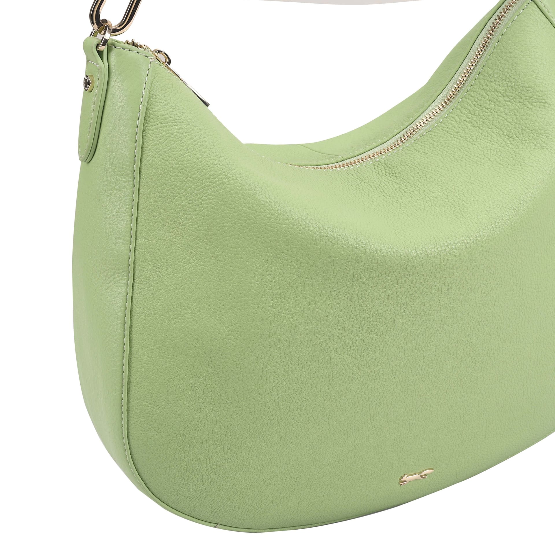 Paul Costelloe Paul Costelloe Women's Bisbee Leather Shoulder Bag in Green - 4