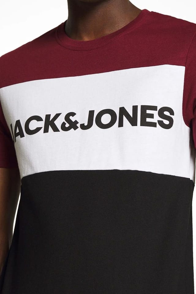 jack & jones Jack & Jones Men's Mens 2Pcs Logo T-Shirts Crew Neck Cotton Forest Night+Port Royale, S - 3