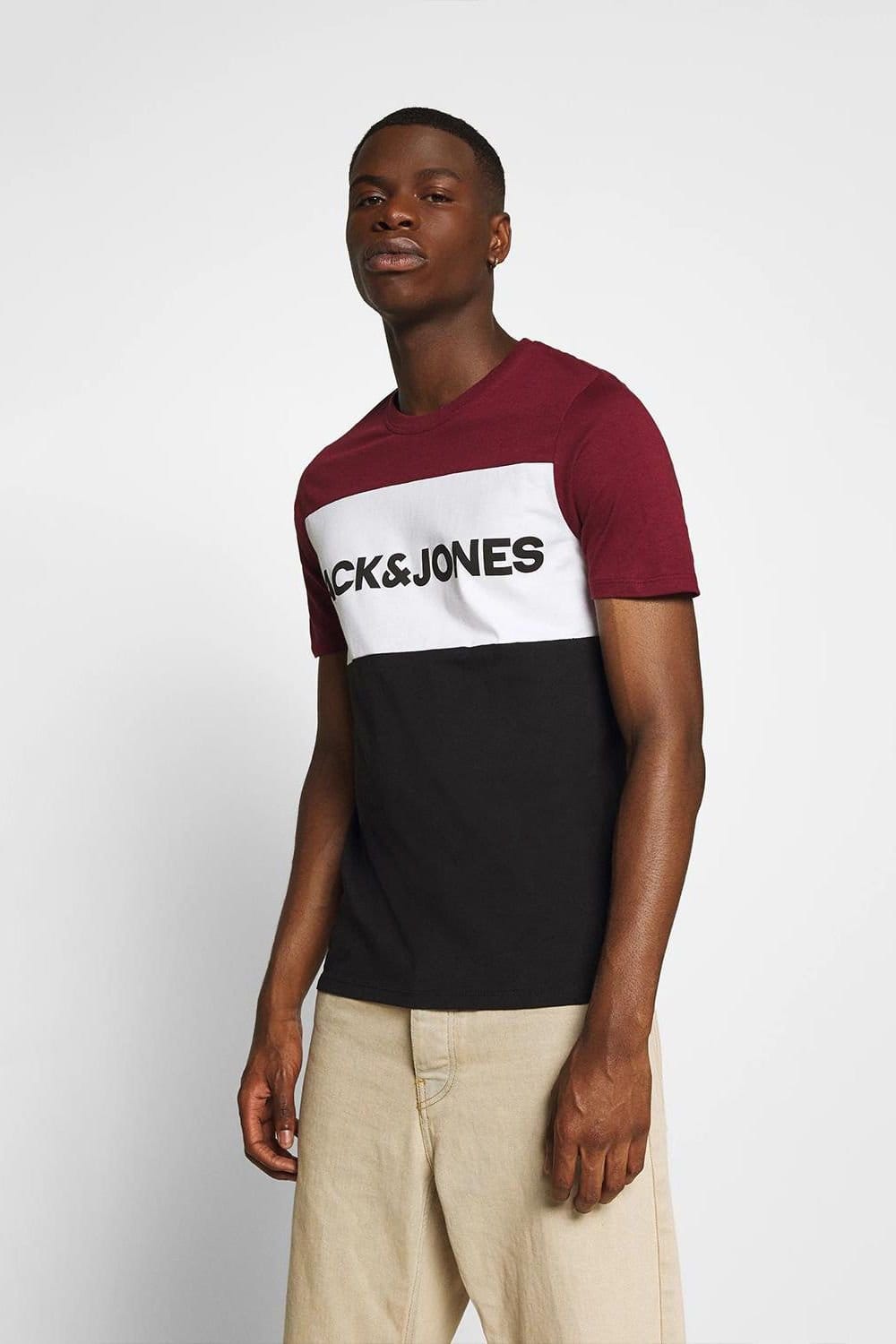 jack & jones Jack & Jones Men's Mens 2Pcs Logo T-Shirts Crew Neck Cotton Forest Night+Port Royale, S - 4