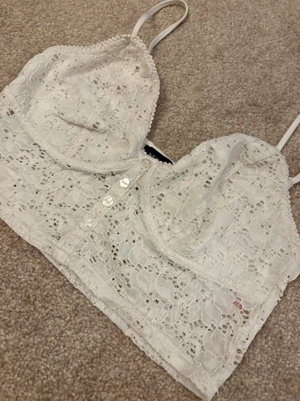 New Look Lace corset style top