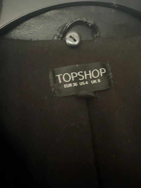 New Look Black Leather Jacket