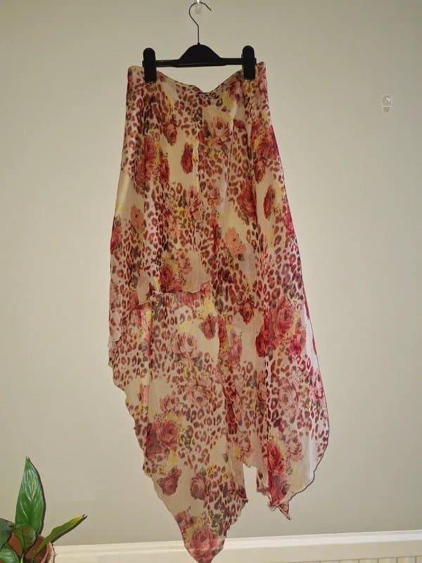 ASOS Beautiful flowy floral skirt