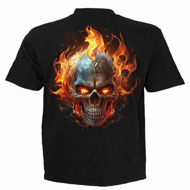 Spiral Spiral Men's NIGHT RIDER - T-Shirt Black - 2