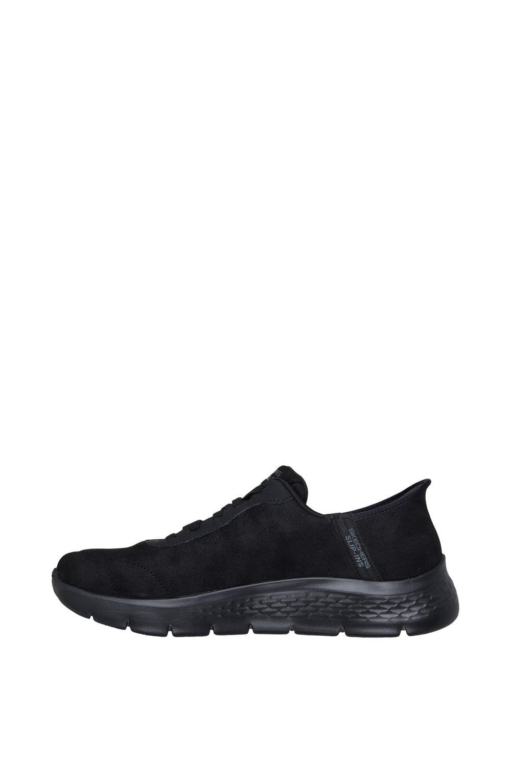Skechers Skechers Men's GO WALK Flex Smooth Motion Trainer in Black - 4