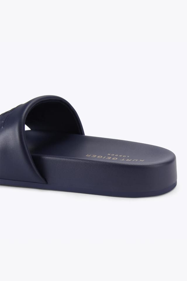 Kurt Geiger London Kurt Geiger London Men's 'Stacked Slide' Sandals in Navy - 3