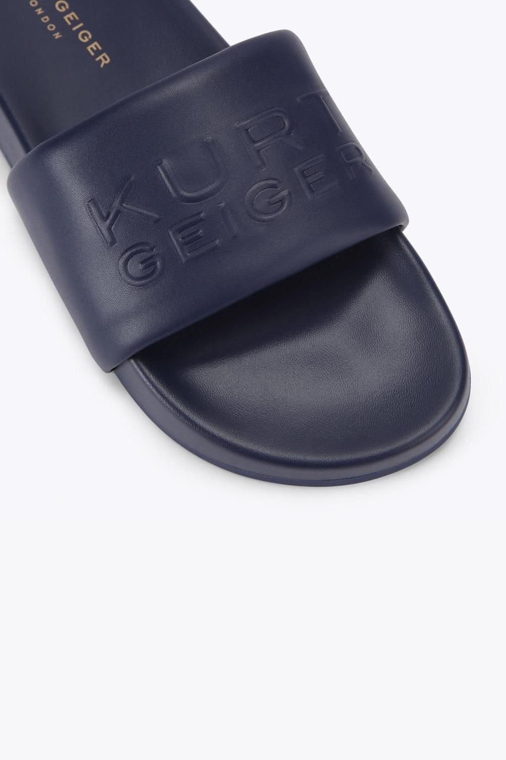Kurt Geiger London Kurt Geiger London Men's 'Stacked Slide' Sandals in Navy - 4