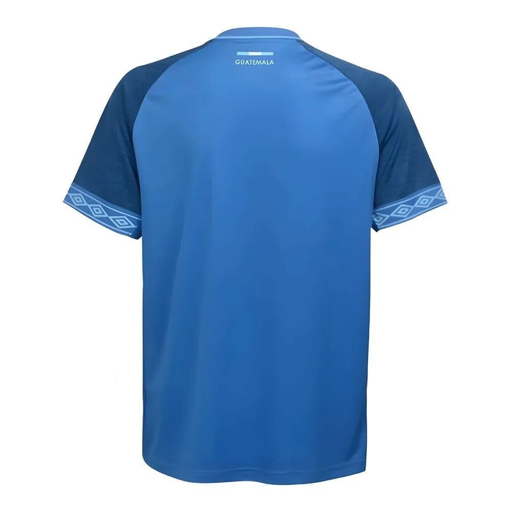 Guatemala Guatemala Men's Personalised 2019 2020 Away Shirt in Blue - 4