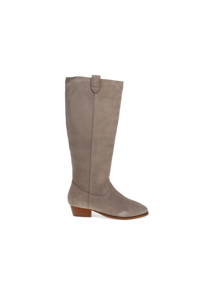 Jones Bootmaker Jones Bootmaker Women's Florielong Suede Long Boots in Grey - 2
