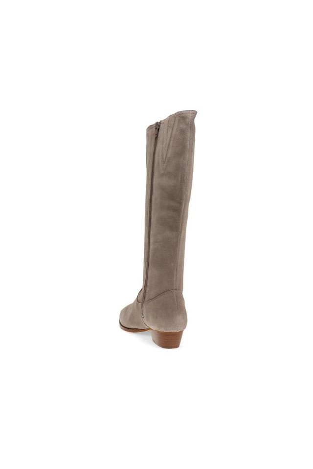 Jones Bootmaker Jones Bootmaker Women's Florielong Suede Long Boots in Grey - 3