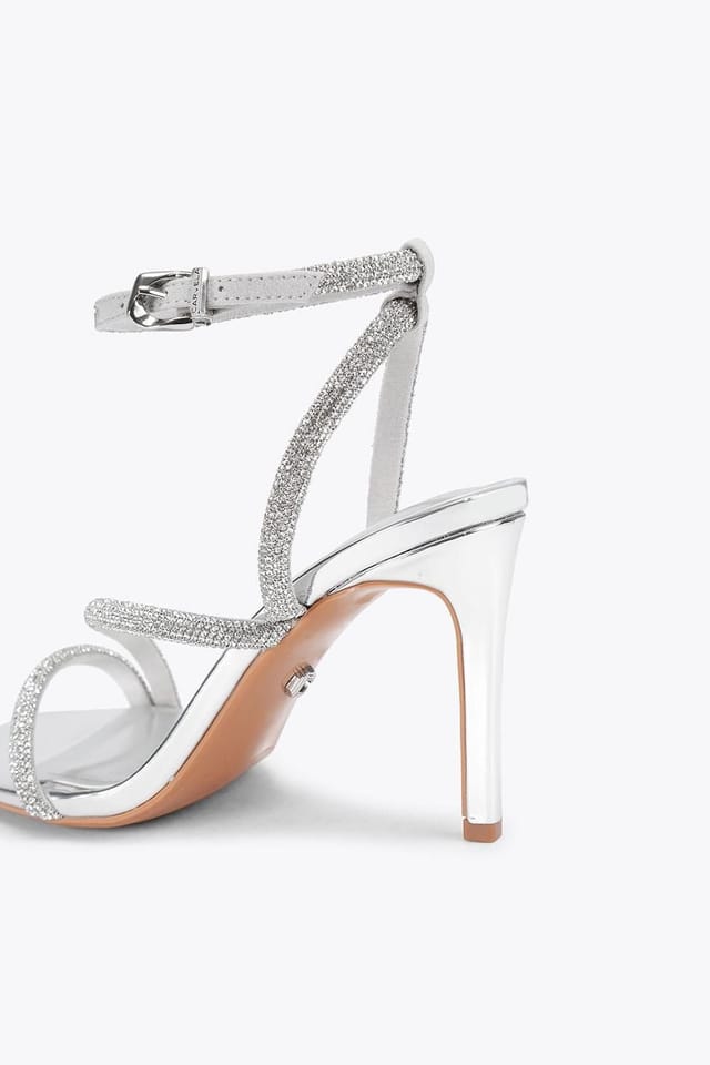 Carvela Carvela Women's 'Paparazzi Wide Fit' Heels in Silver - 3