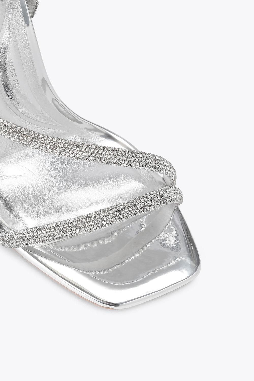 Carvela Carvela Women's 'Paparazzi Wide Fit' Heels in Silver - 4