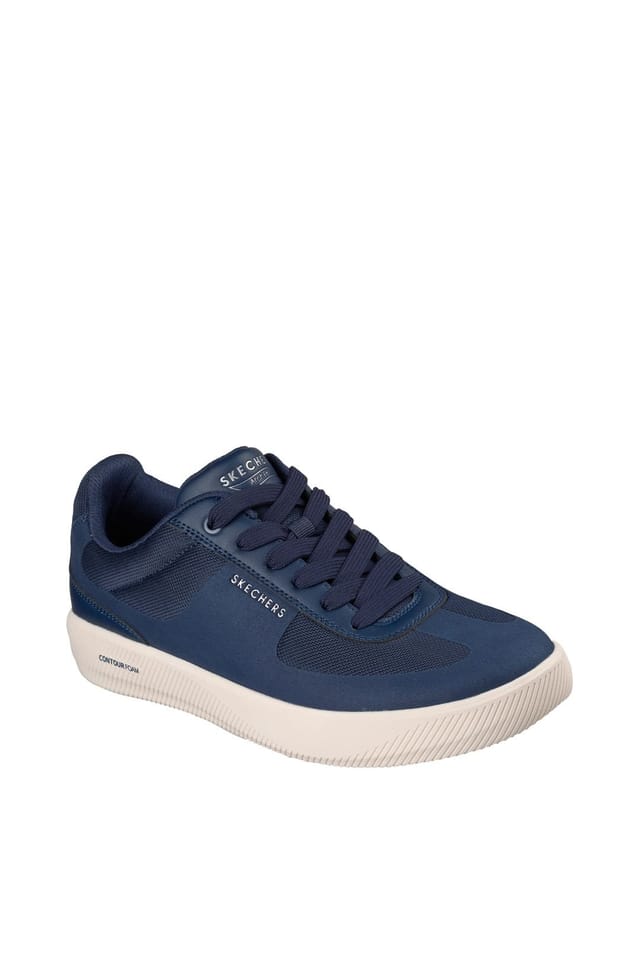 Skechers Skechers Men's ARCH FIT COURT BREAK COMODO COMFORT Slip-On Arch Fit Sneaker Navy - 2