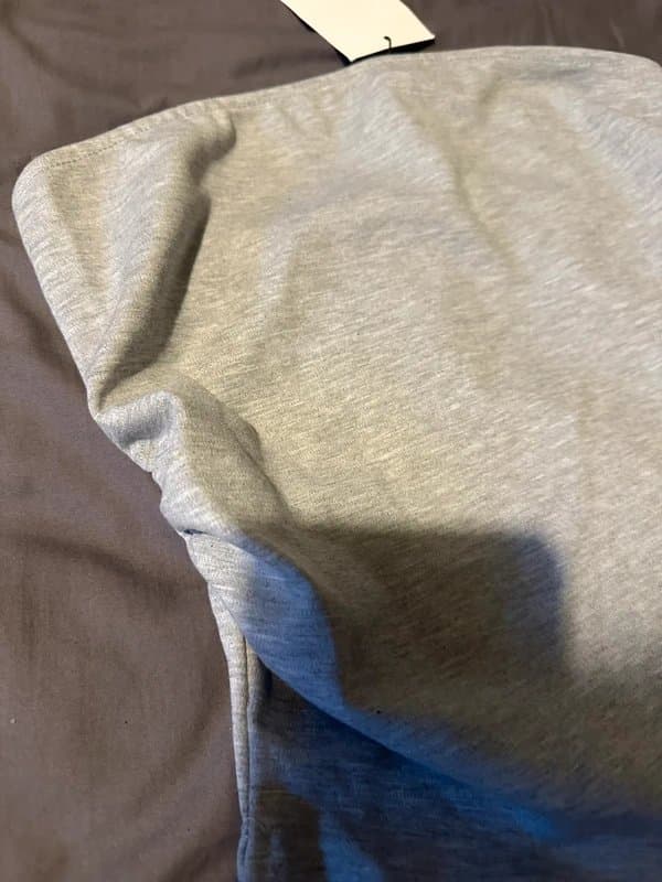 Bershka Bershka grey ruched side bandeau top Size L