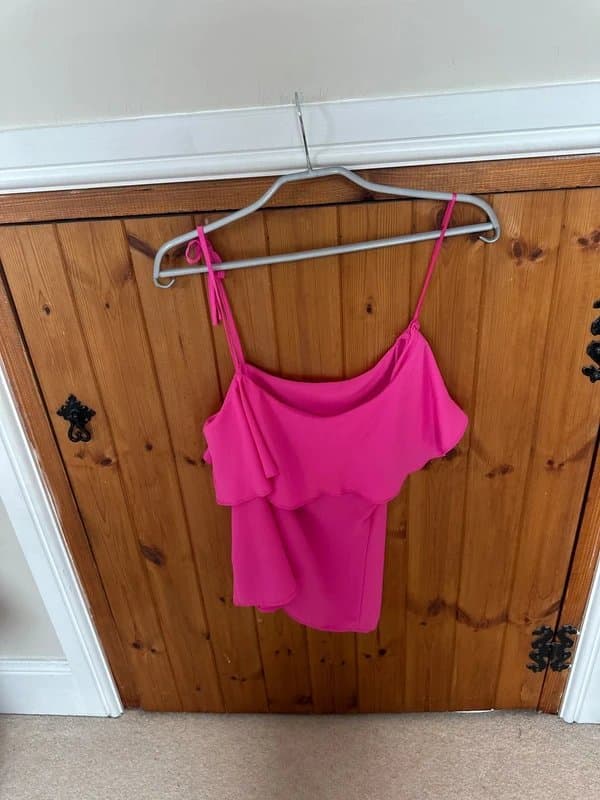 New Look New look - off shoulder pink top - new size 8