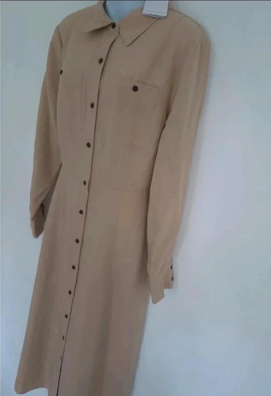 Whistles Whistles Estrella button up shirt maxi dress UK size 16 brand new with tags