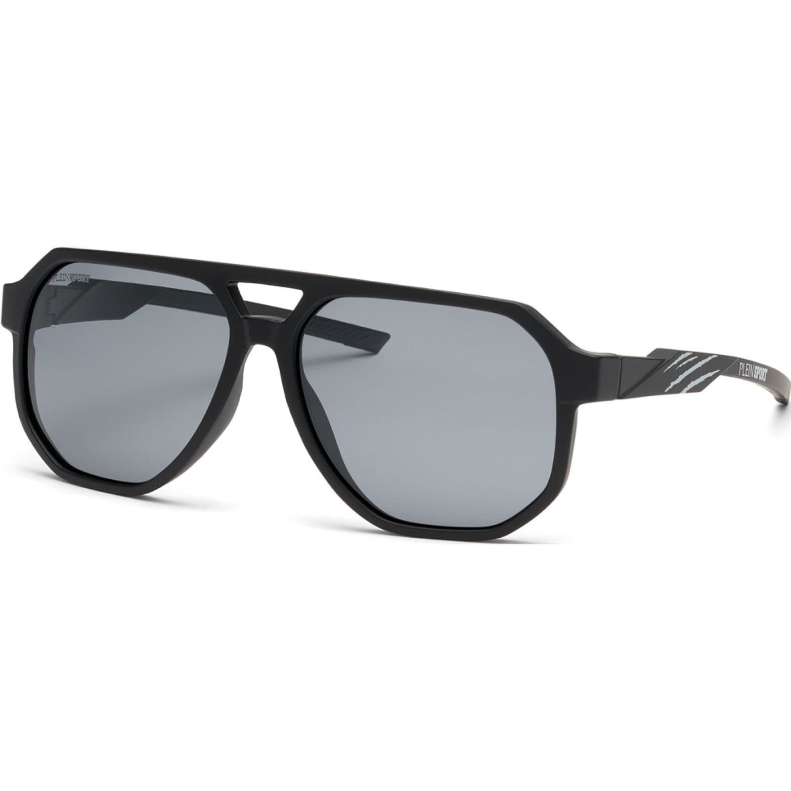 Plein Sport Plein Sport Men's SSP014-61U28P Square/Rectangle Sunglasses in Black