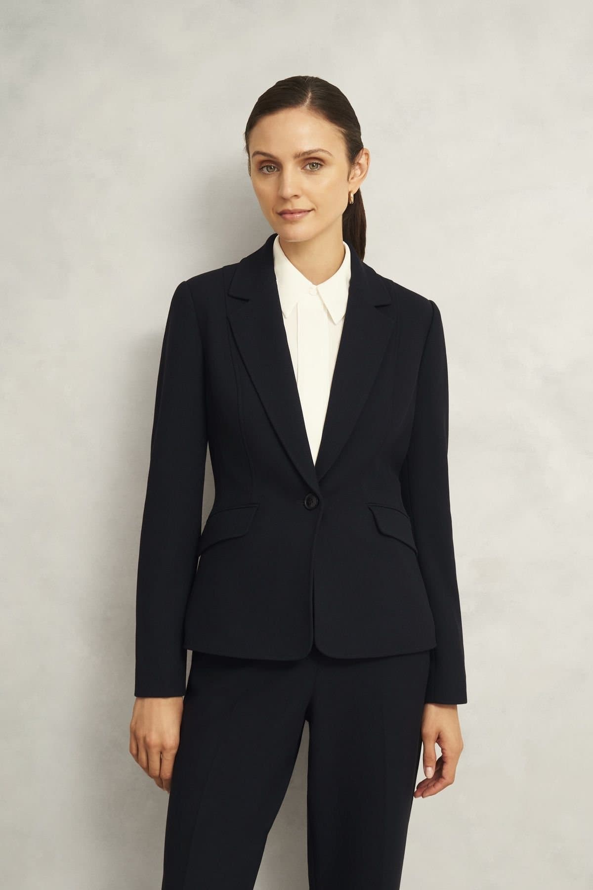 Hobbs London Hobbs London Women's Ivy Jacket in Dark Navy