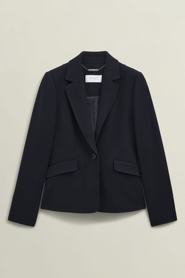 Hobbs London Hobbs London Women's Ivy Jacket in Dark Navy - 2