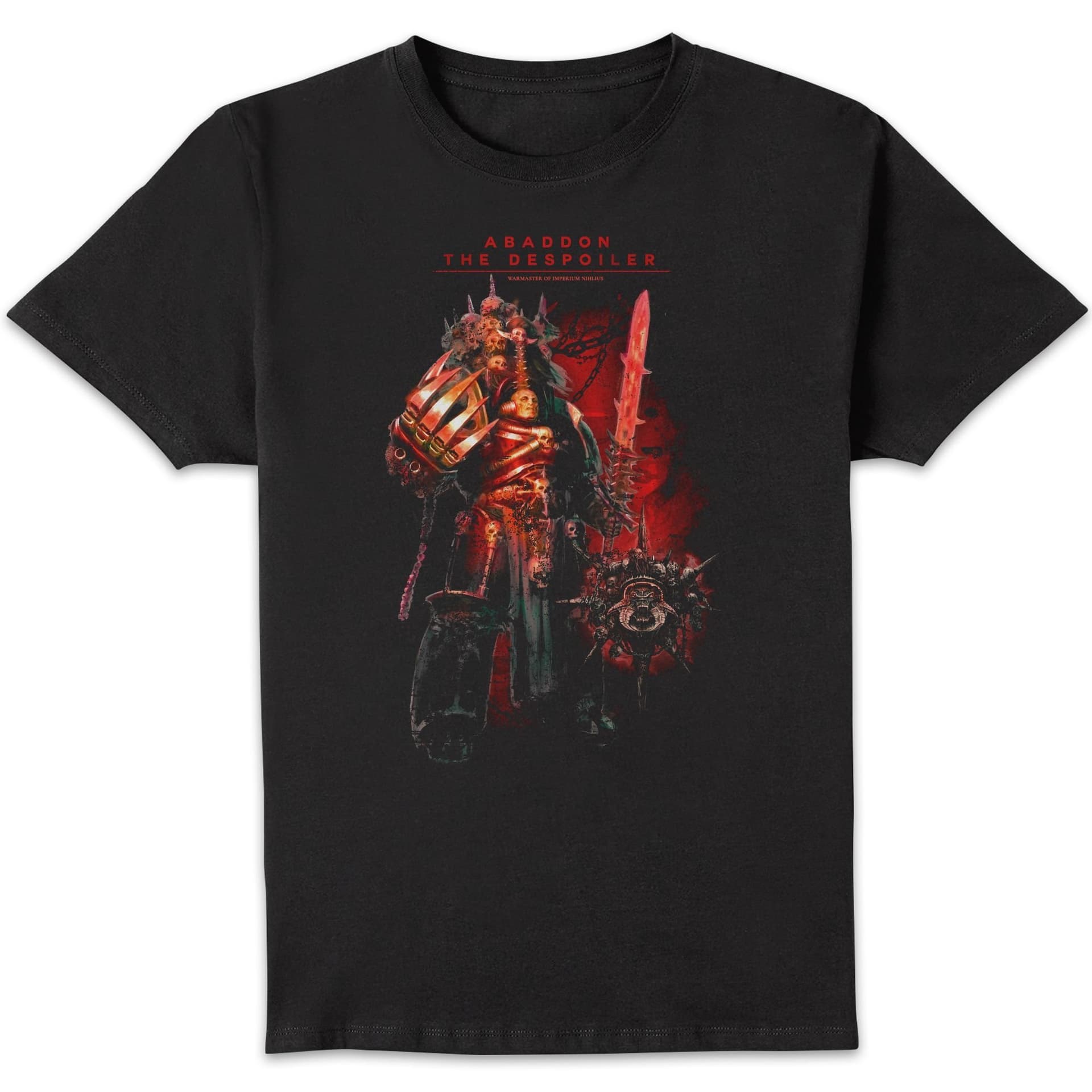 Warhammer Warhammer Men's Abaddon The Despoiler T-Shirt - Black