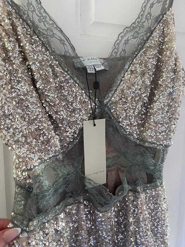Never Fully Dressed Never fully dressed mini sequin mimi dress