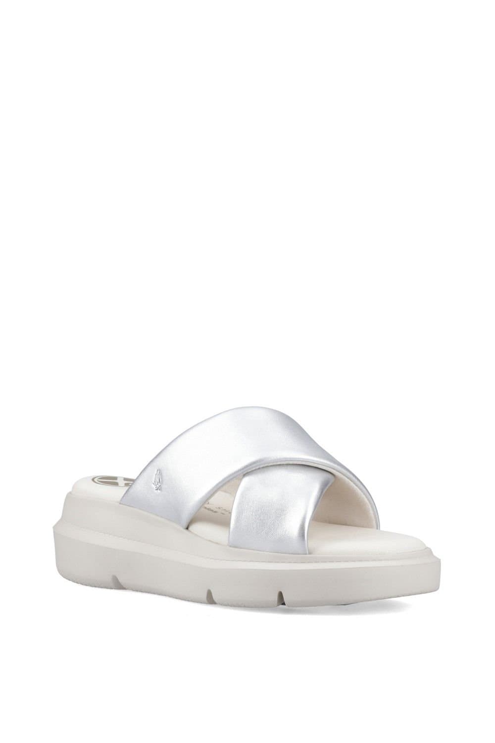 Hush Puppies Hush Puppies Women's Uplift Crossover Slide in Silver