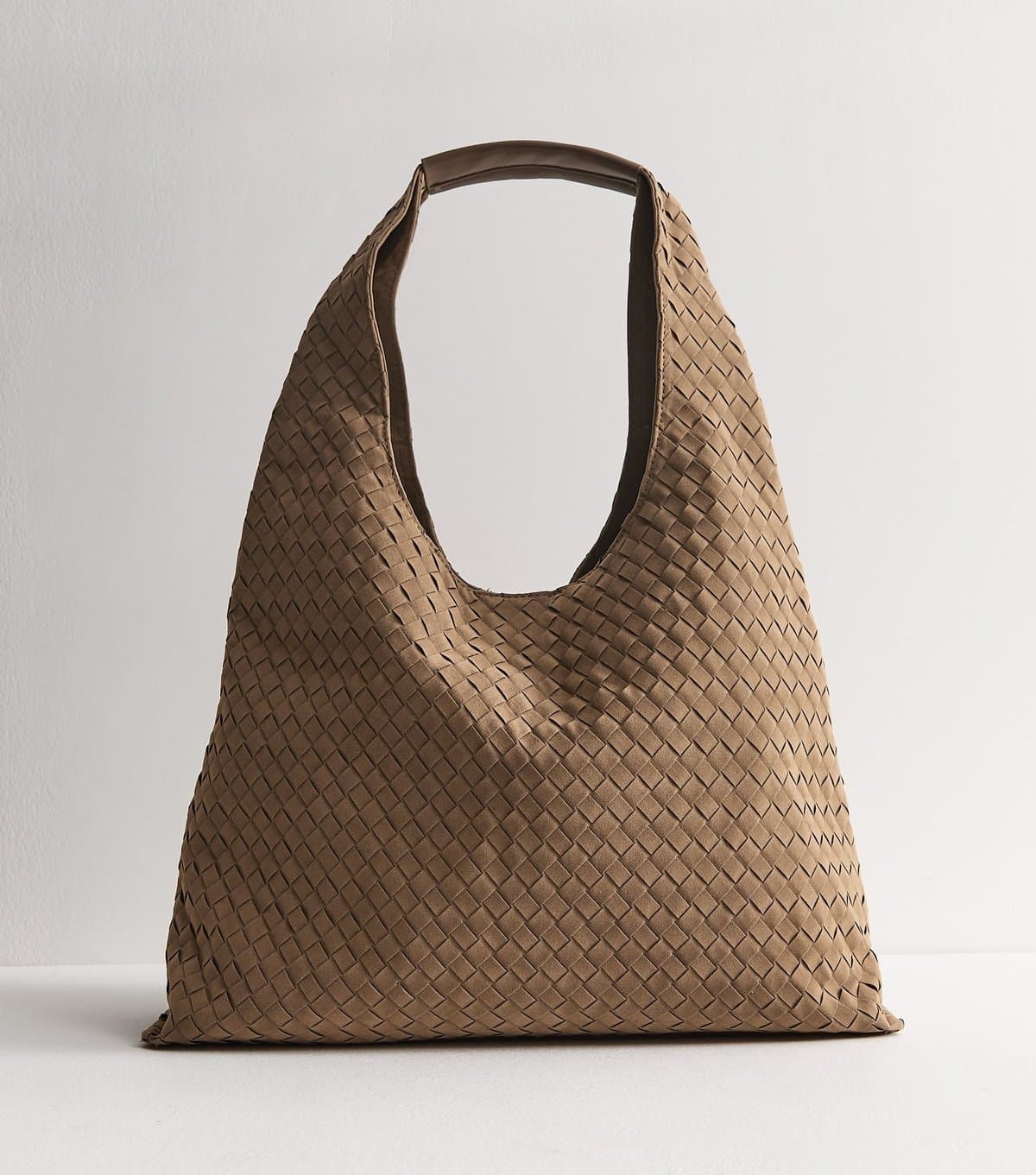 New Look New Look Camel Weave Hobo Shoulder Bag