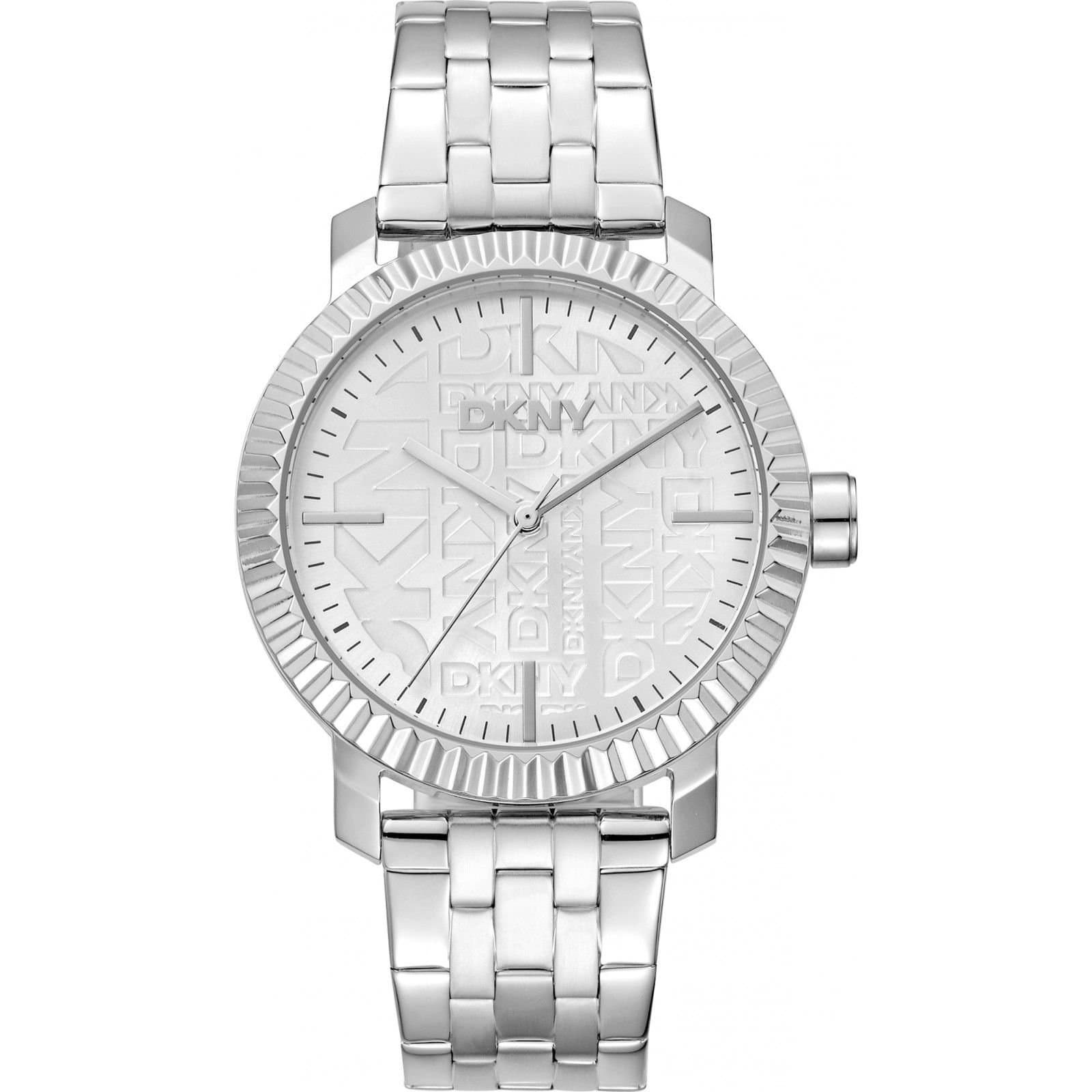 DKNY DKNY Women's DK1L053M0015 Chambers 36mm Quartz Watch in Silver