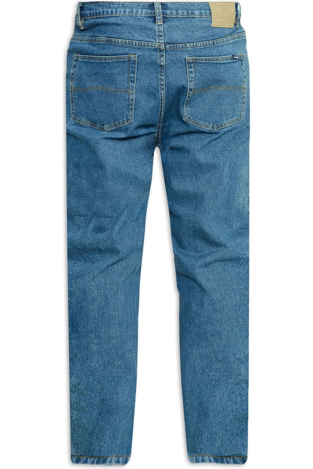 Duke Clothing Duke Clothing Men's Rockford Carlos Stretch Jeans in Light Stone - 2