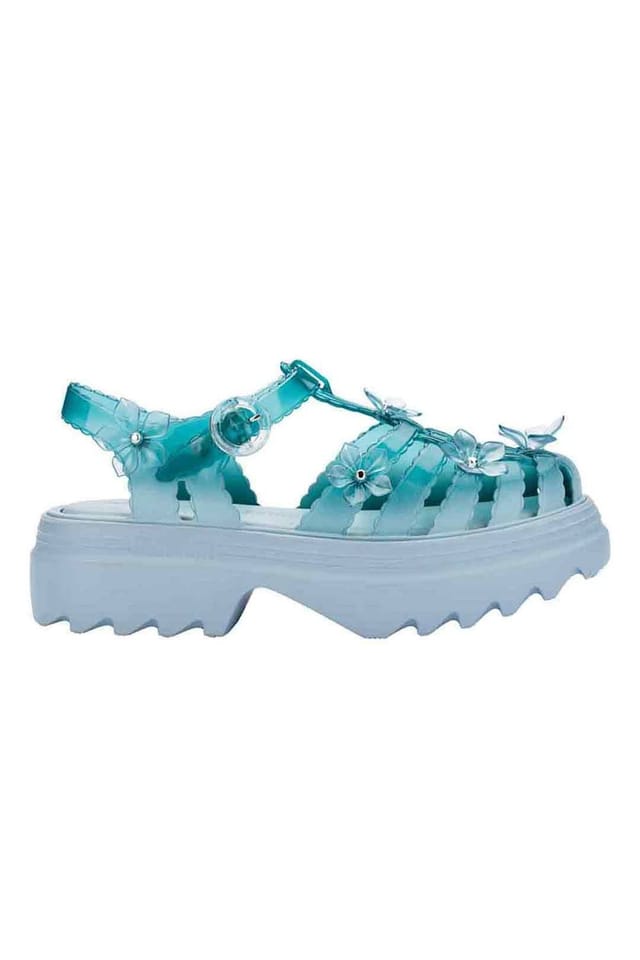 Melissa Shoes Melissa Shoes Women's Possession Platform Sakura x Susan Fang in Blue - 2