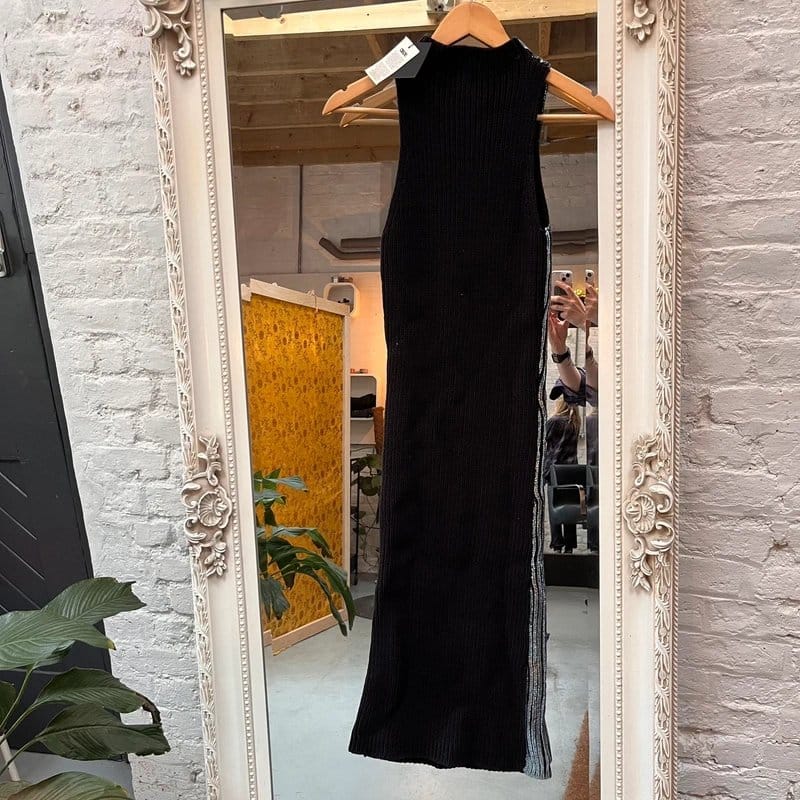 ASOS Silver Sequin Full-Length Dress