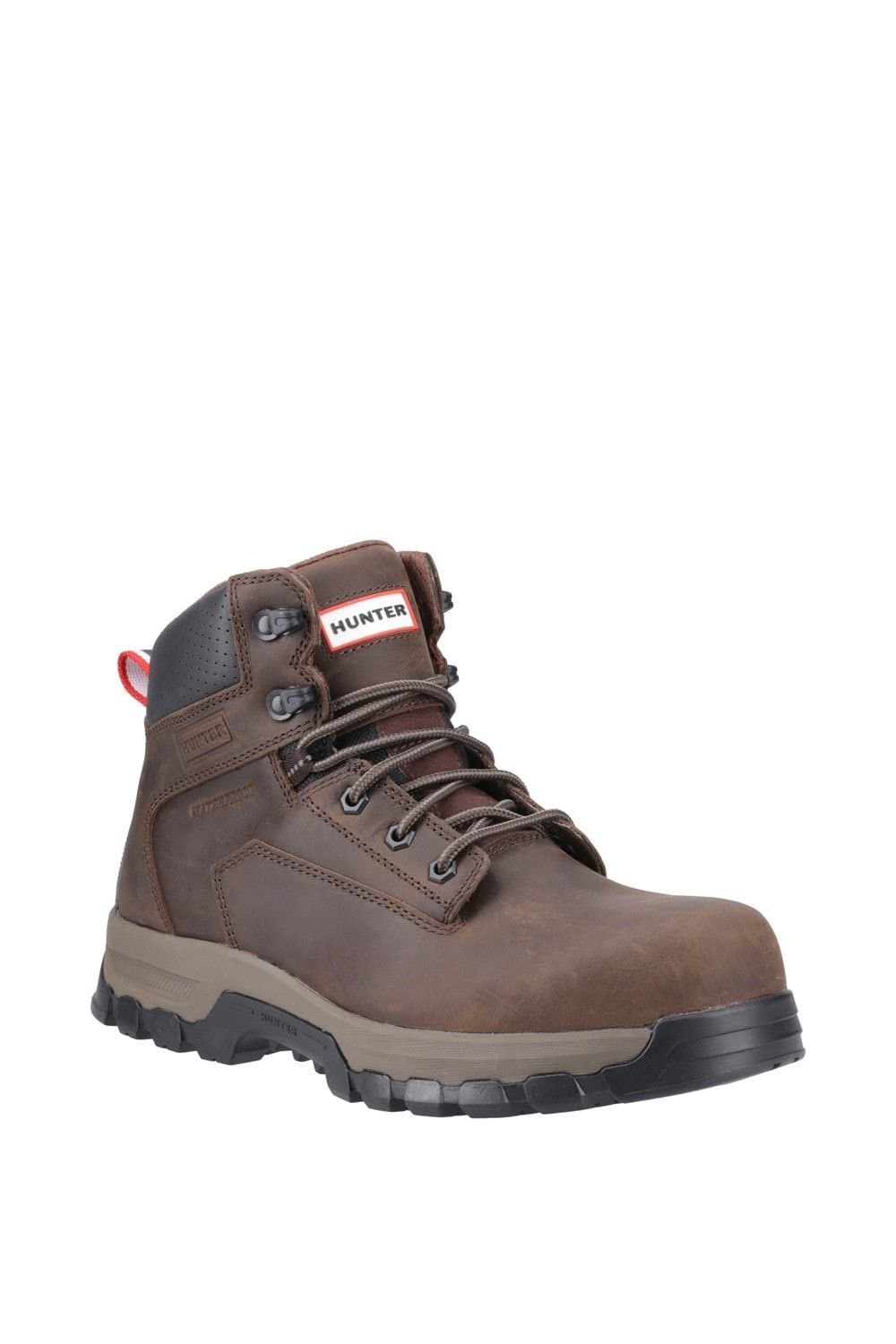 Hunter Hunter Men's Lightning Safety Boot in Brown