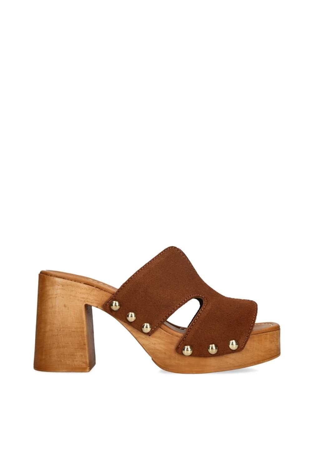 Steve Madden STEVE MADDEN Women's 'Sunkissed Brown Suede' Suede Heels