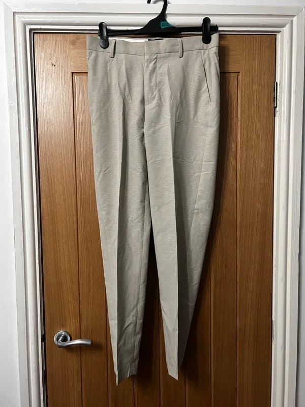 ASOS Men’s ASOS linen blend suit pants - size W30 L32