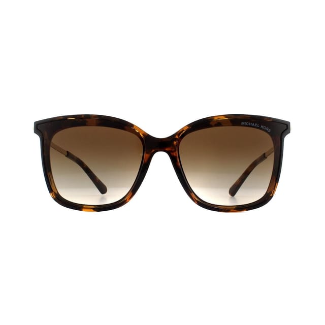 Michael Kors Michael Kors Women's Square Dark Tortoise Smoke Gradient Sunglasses in Brown - 2