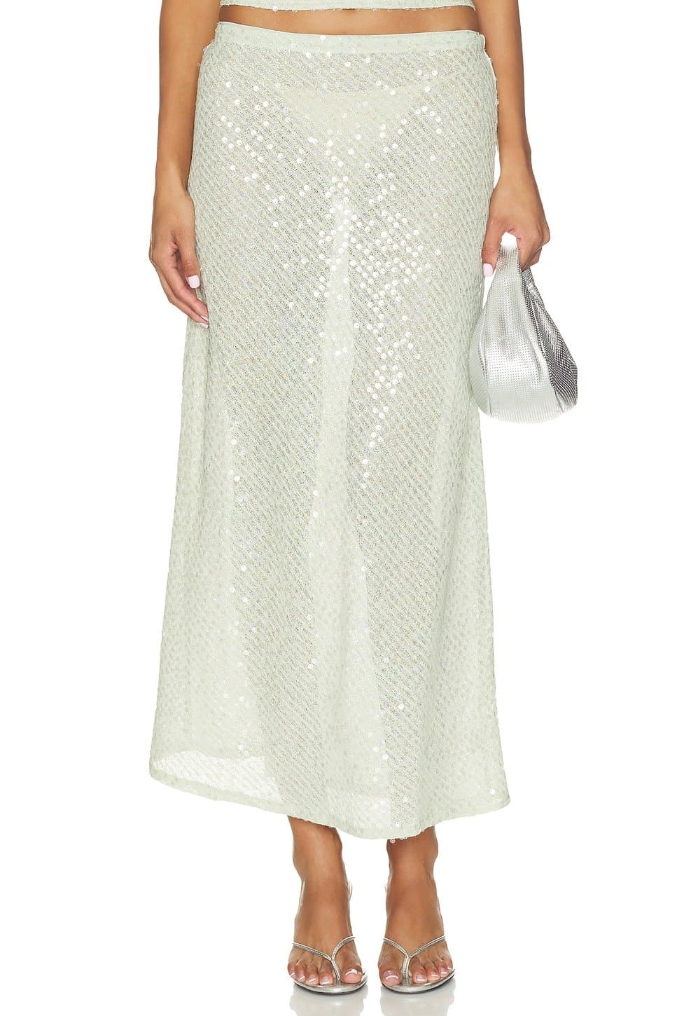 revolve Erika Sequin Midi Skirt