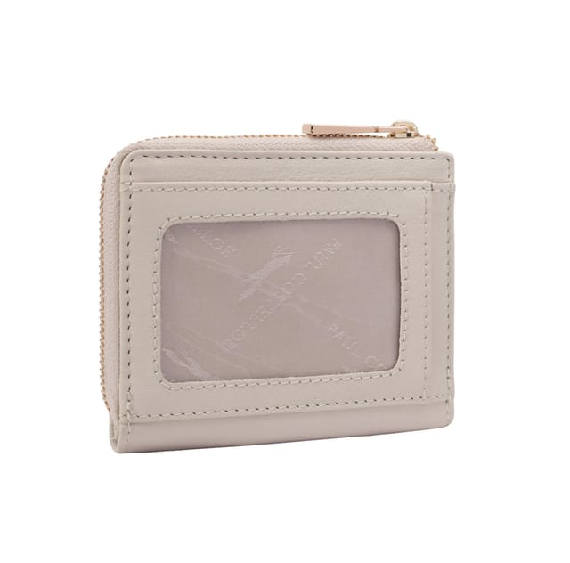 Paul Costelloe Paul Costelloe Women's Tilly Leather Purse in Beige - 2