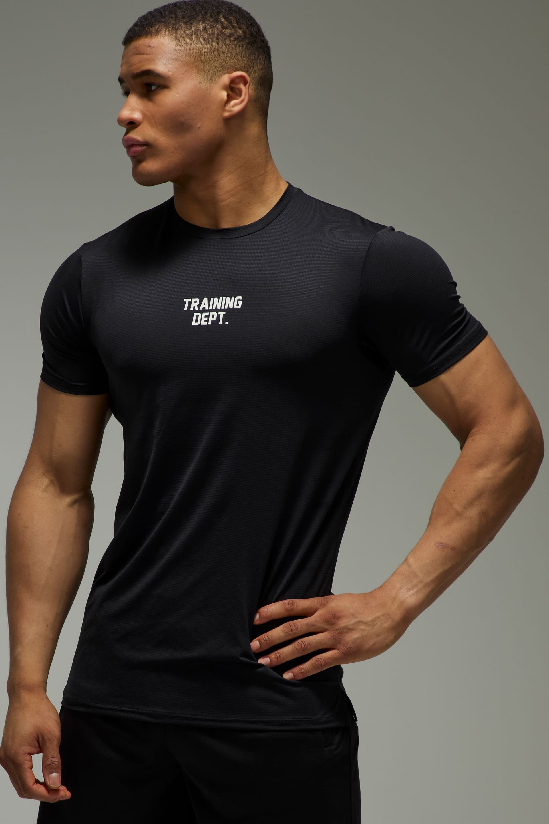 Training Dept. Training Dept. Men's Training Dept Performance Regular Fit T-shirt in Black
