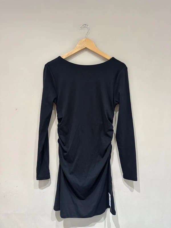 ASOS ASOS Black ruched side mini dress 14 Black Brand new