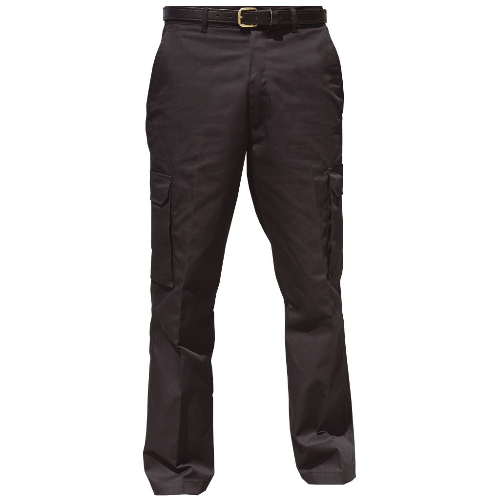 Warrior Warrior Men's Cargo Workwear Trousers in Black - 2