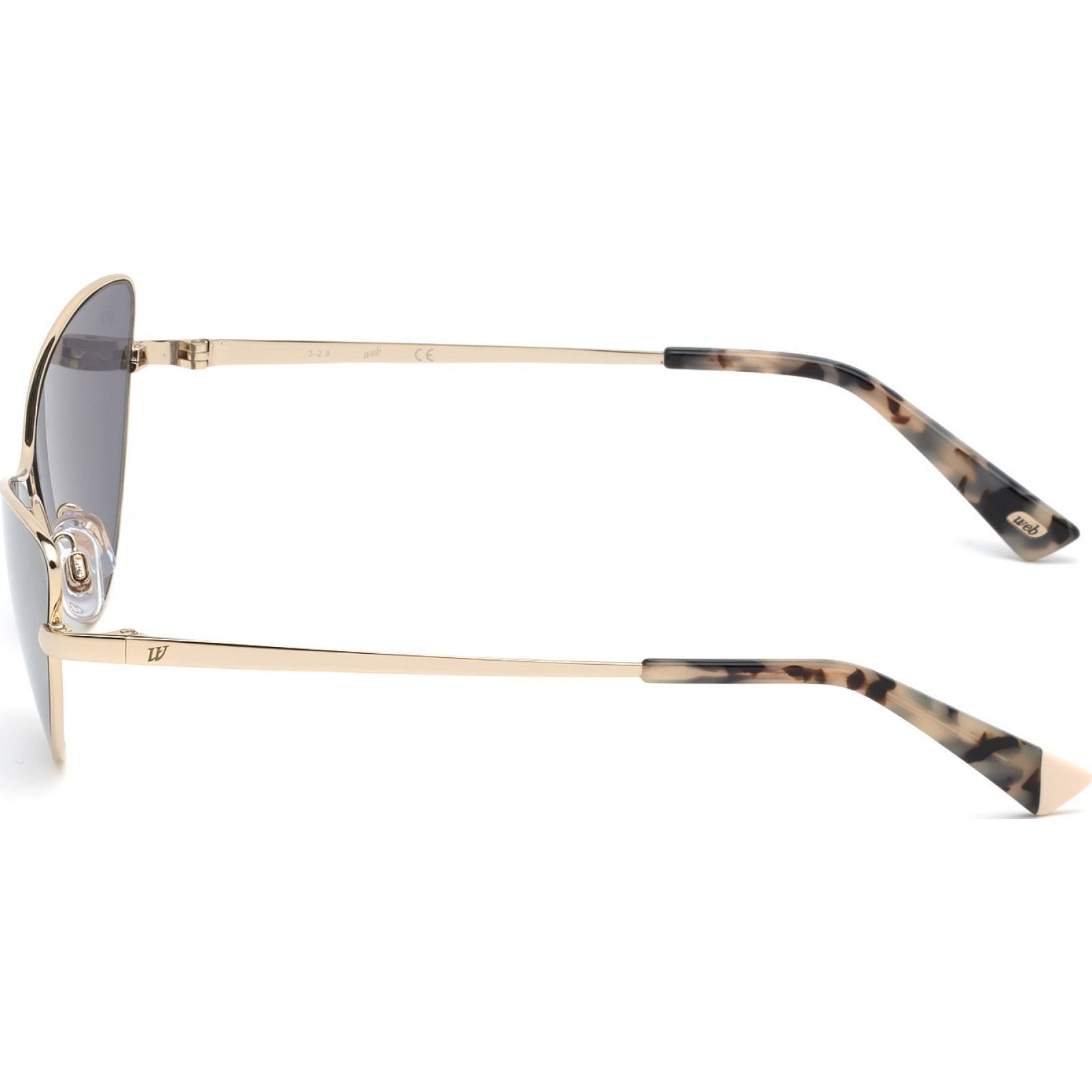 Web Eyewear Web Eyewear Women's WE0269-6532C Sunglasses in Grey - 2