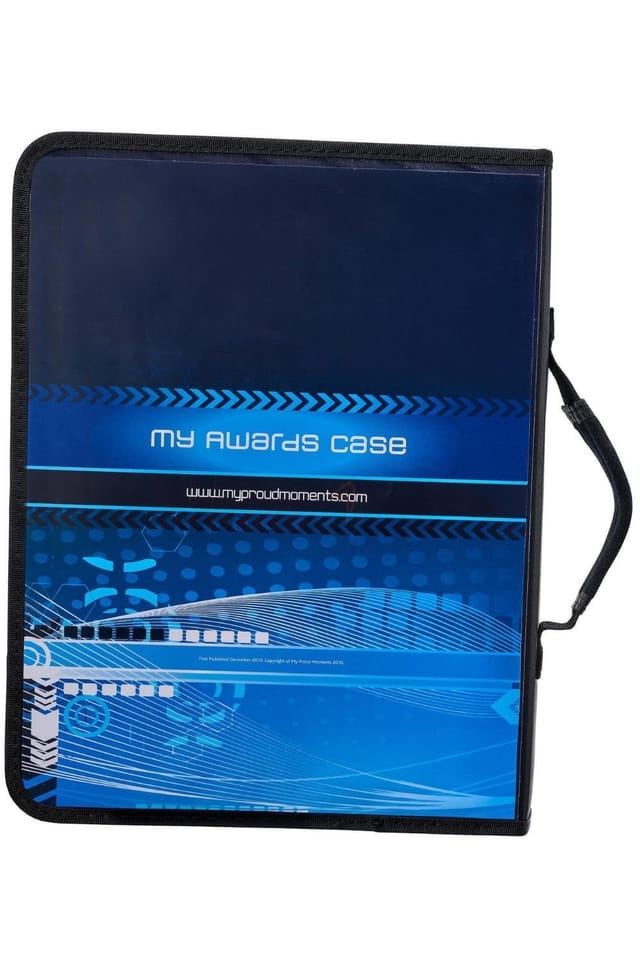 My Proud Moments My Proud Moments Men's Medal, Badge & Certificate Case - Boys Blue in Dark Blue - 2
