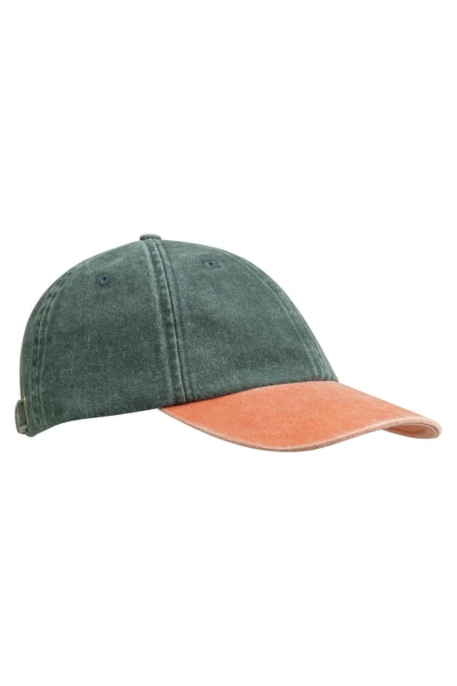 Weird Fish Weird Fish Men's Westbury Colour Block Twill Cap in Pale Green - 2