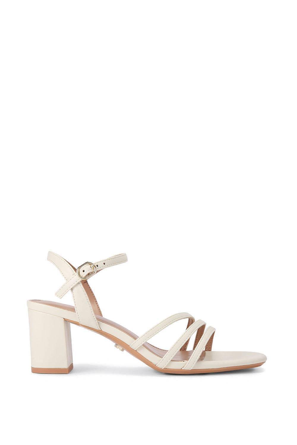 Carvela Carvela Women's 'Motto Block' Sandals in Cream - 3