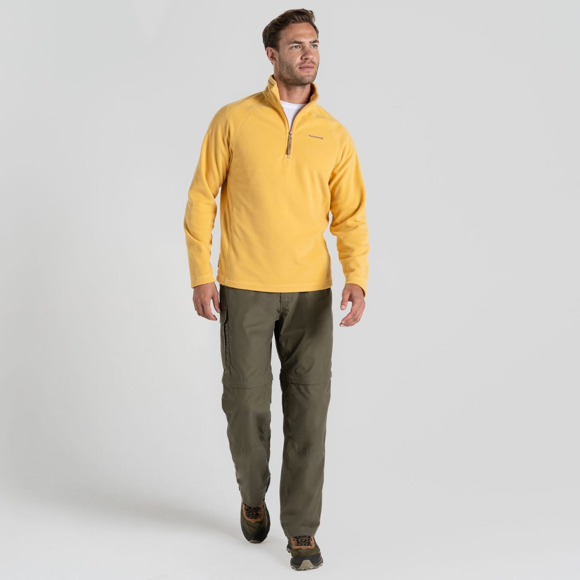 Craghoppers Craghoppers Men's Kiwi Convertible Water Repellent Anti-Insect Trousers in Olive - 4