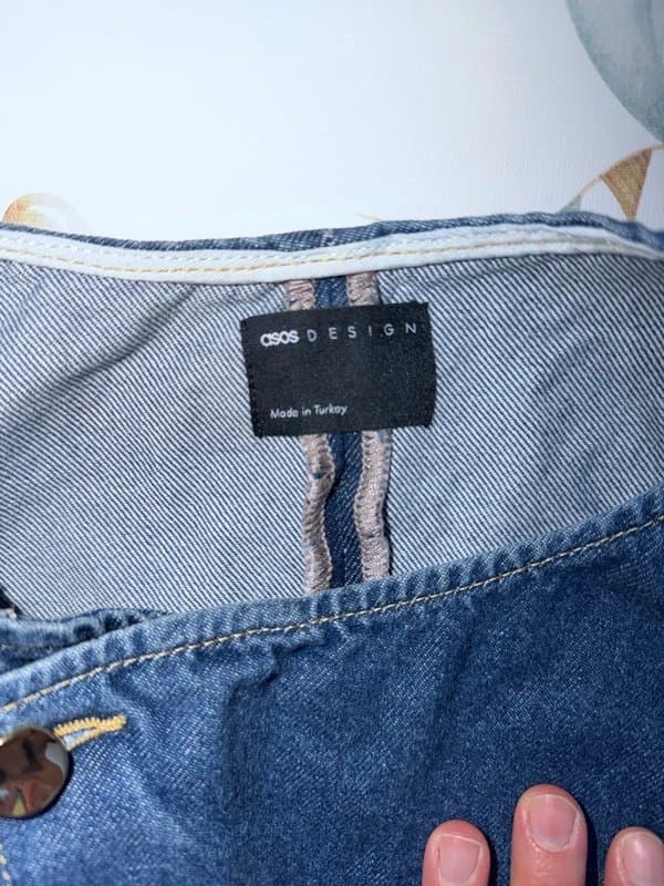 ASOS ASOS size S denim vest