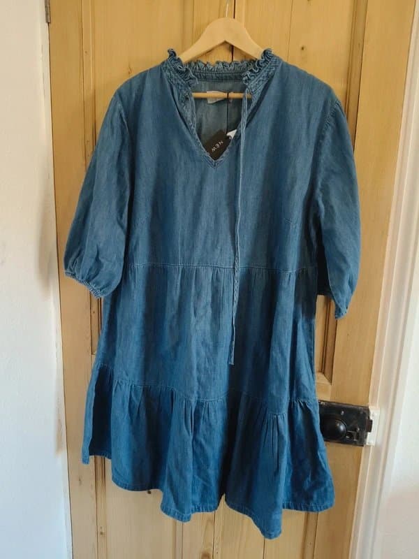 New Look New look size 18 denim dress BNWT
