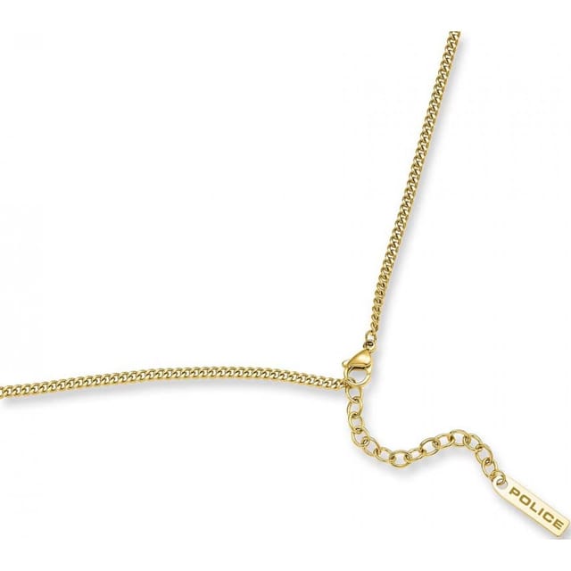 Police Police Men's PEAGN0041302 Taper Necklace in Gold - 3