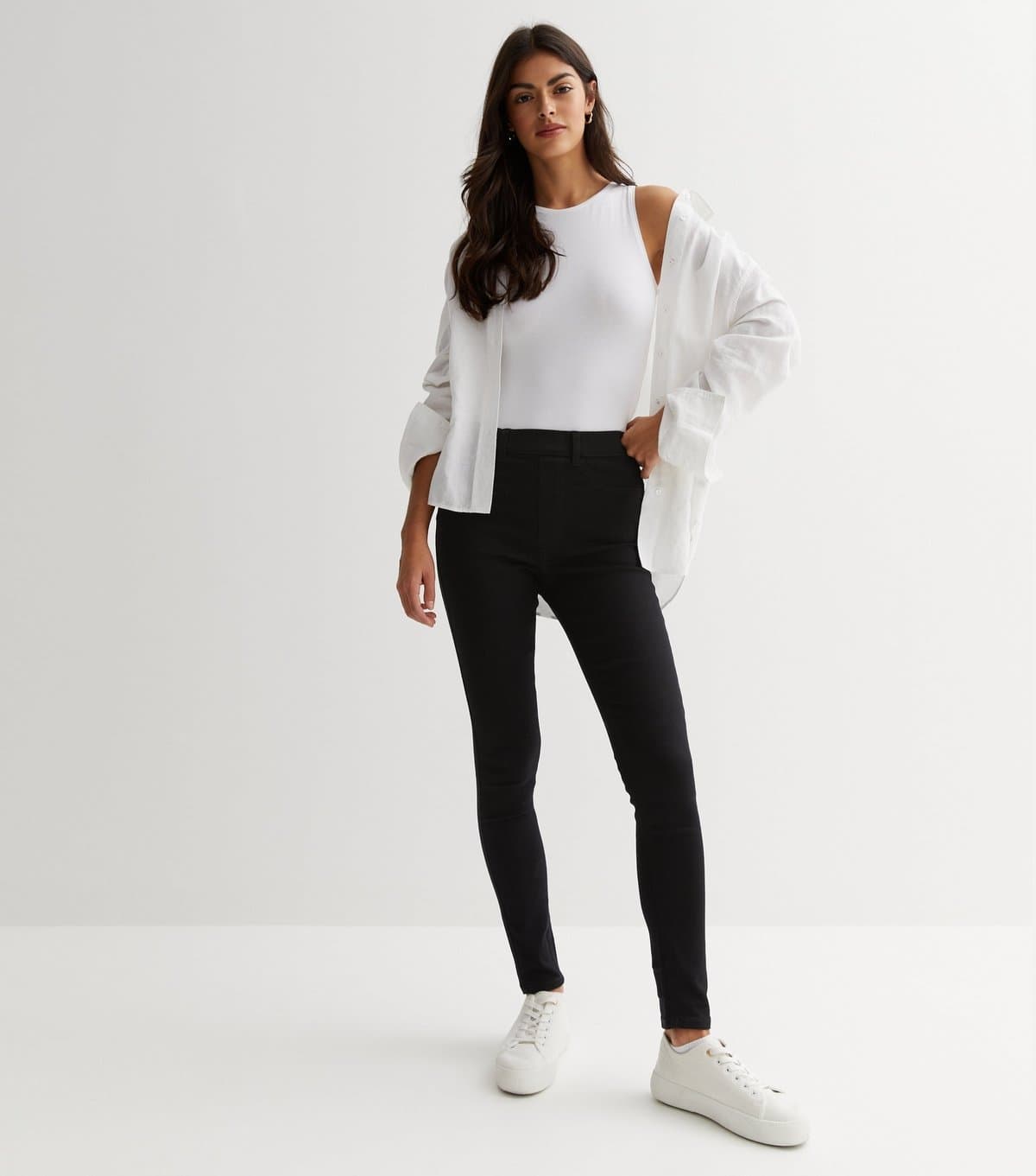 New Look Women's Black Lift & Shape Emilee Jeggings New Look