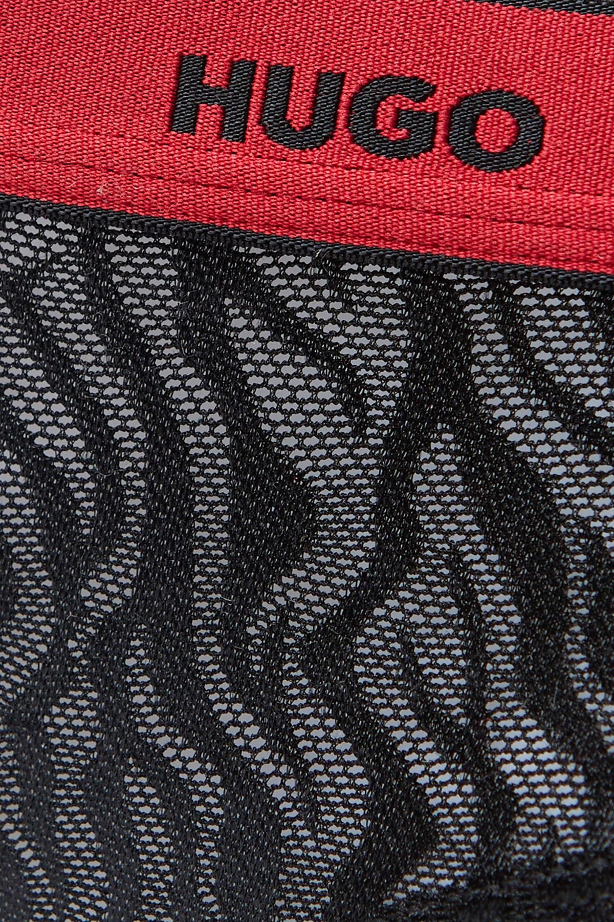 HUGO Hugo Women's Triplet Thong Lace Black - 4