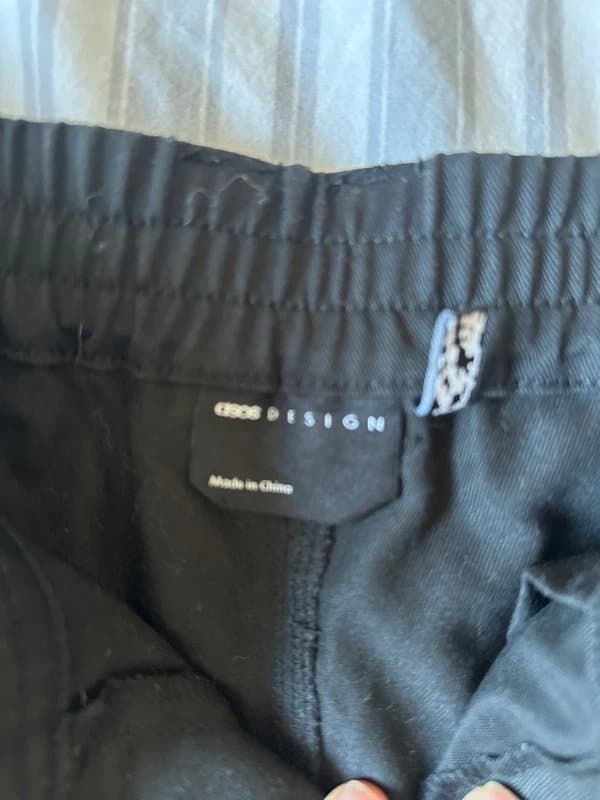 ASOS ASOS cargo pants with rope belt